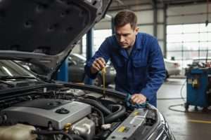 Rouler avec trop d’huile moteur : prudence et limites