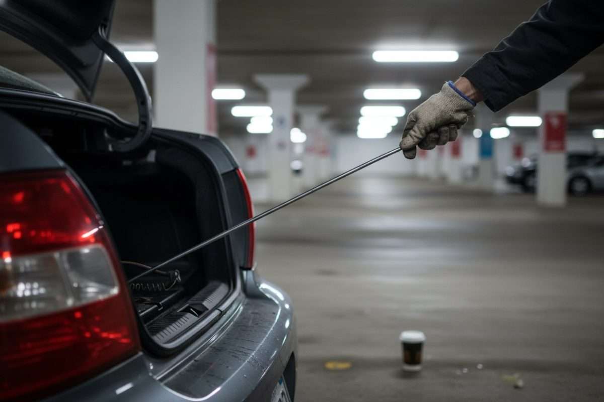 Comment ouvrir un coffre de voiture bloqué ?