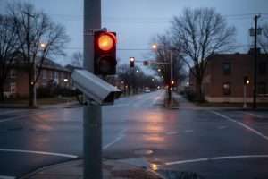 Griller feu rouge : caméra de surveillance et conséquences