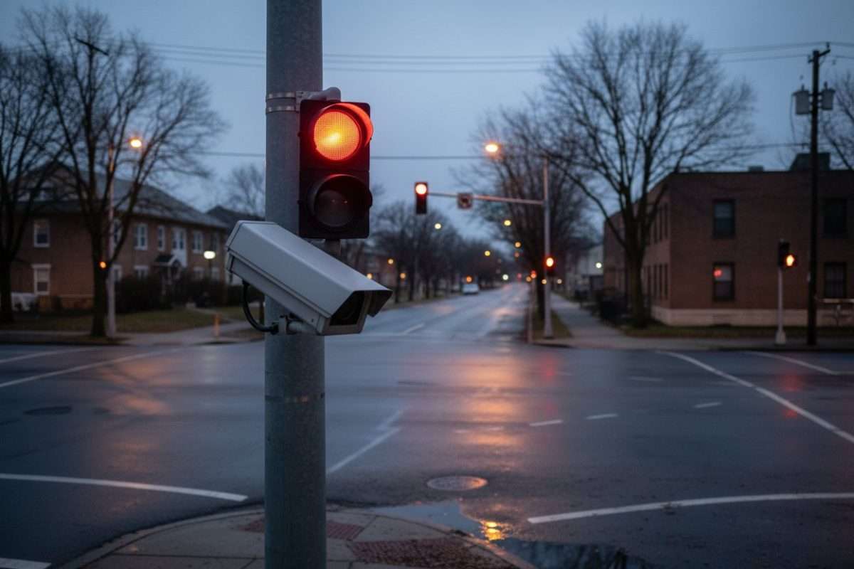 Griller feu rouge : caméra de surveillance et conséquences