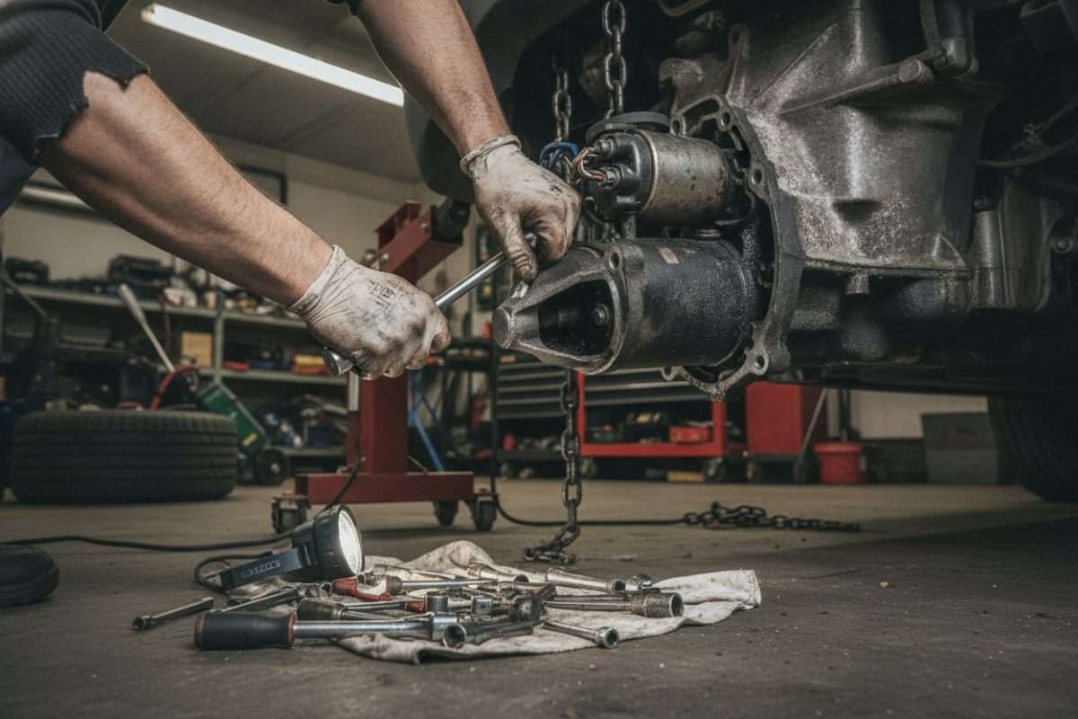 Roue libre démarreur : fonctionnement, panne et remplacement