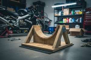 Bloque-roue moto fait maison : votre guide complet