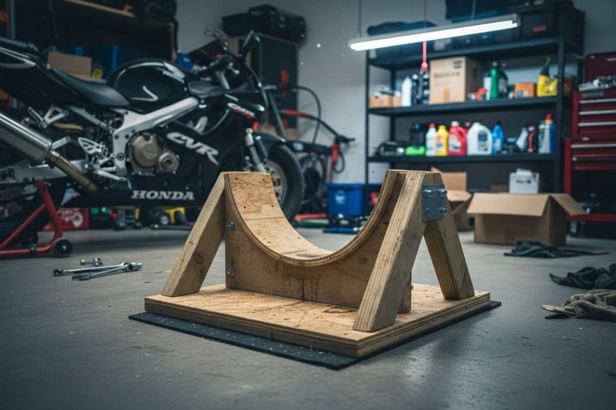 Bloque-roue moto fait maison : votre guide complet
