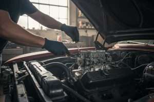Bougie noire moteur 4 temps : causes et solutions