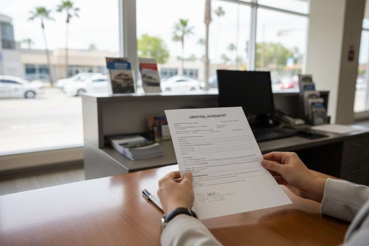 Modèle de contrat de location de voiture gratuit Word