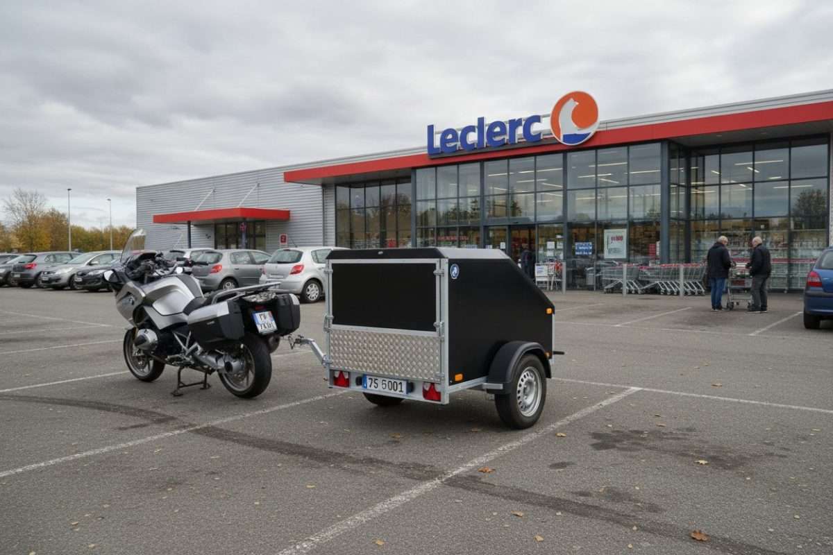 Location remorque moto Leclerc : tarifs et conditions